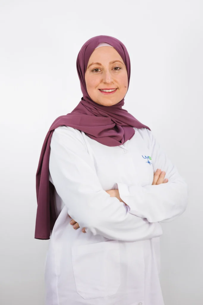 الدكتورة مروة الشعيبي في المركز اللبناني الطبي