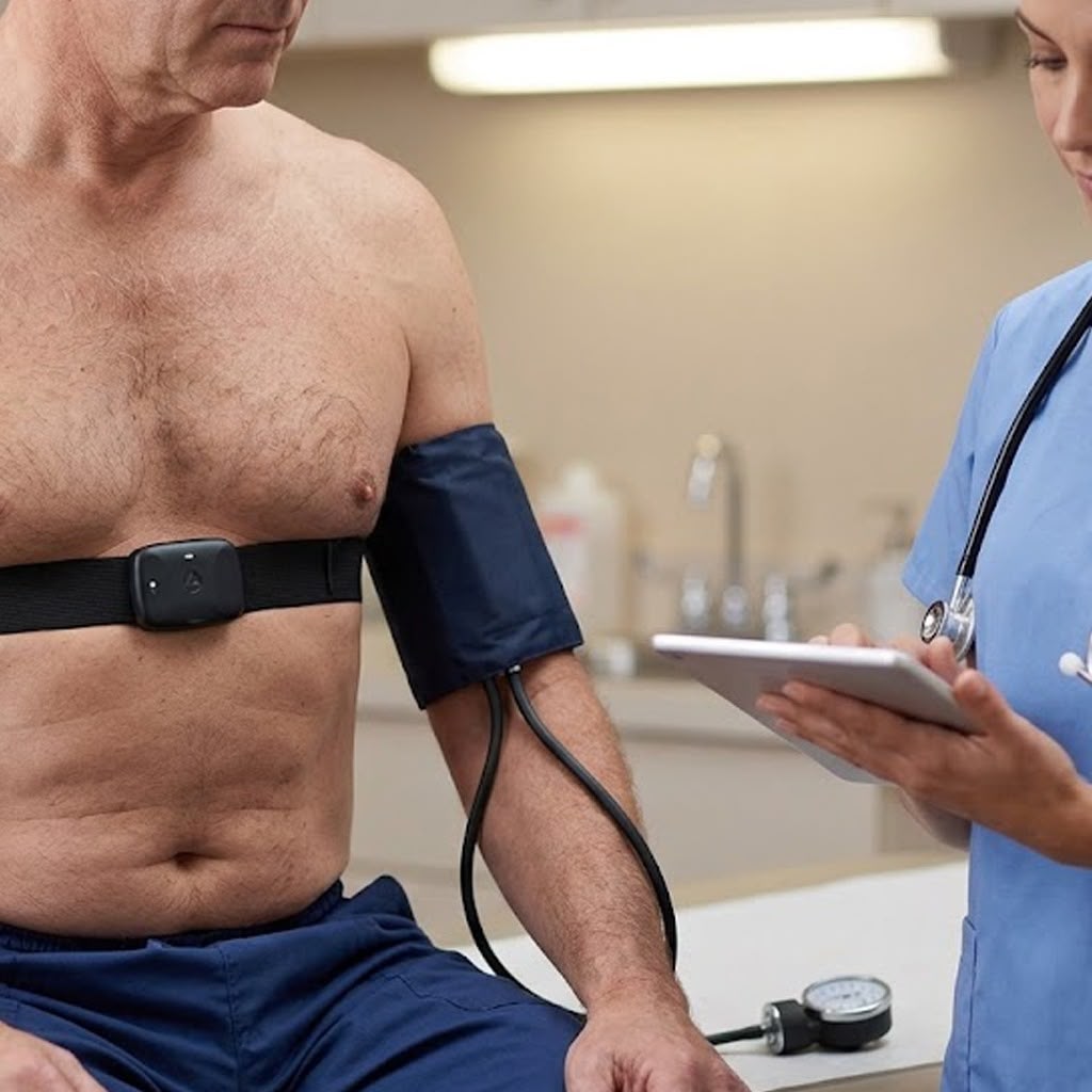 Stress Test Device for a 20-Minute Health Analysis